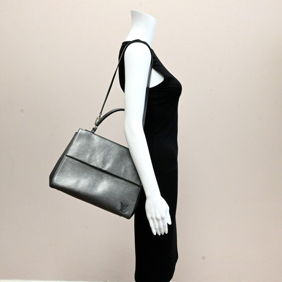 Louis Vuitton | Gray Cluny MM Epi Leather Top Handle Bag - Picture 5 of 14